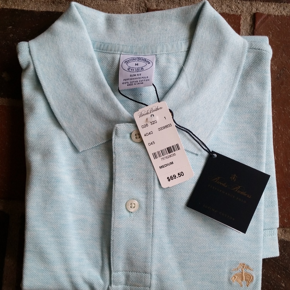 NWT Men’s Brooks Brothers Polo Shirt